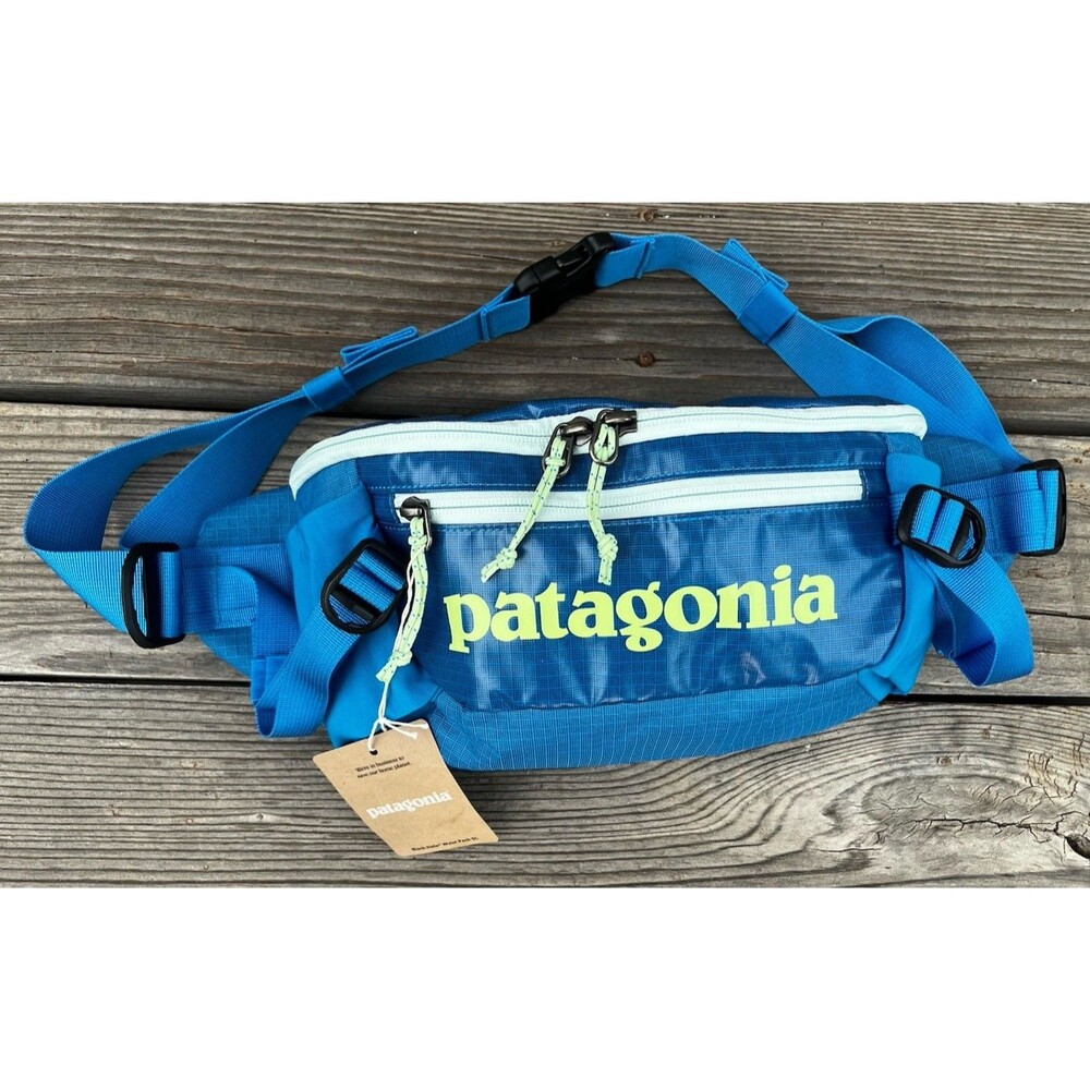 NWT! Patagonia Black Hole Waist Pack 5L Vessel Blue 49281